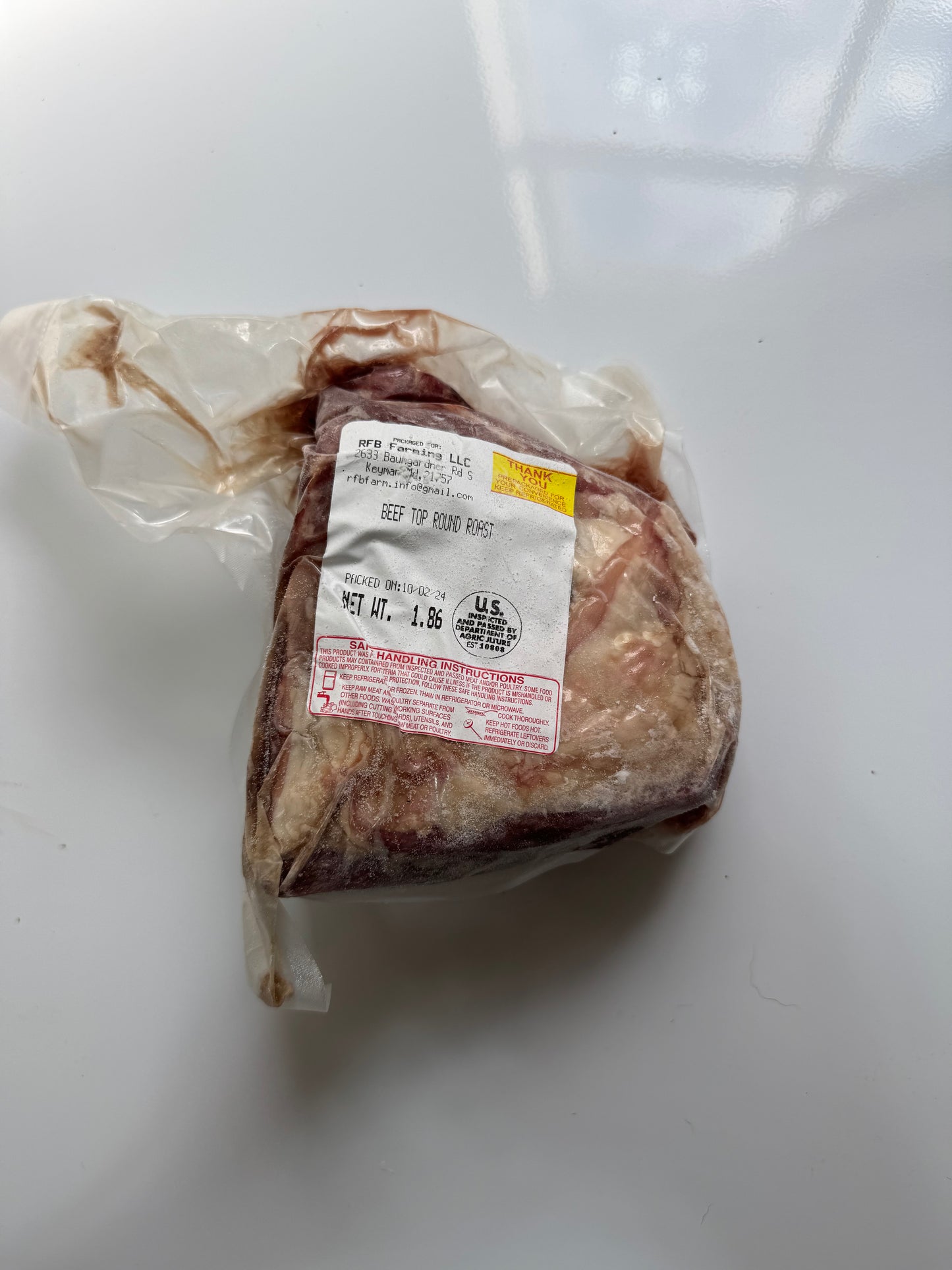 SALE! Top Round Roast