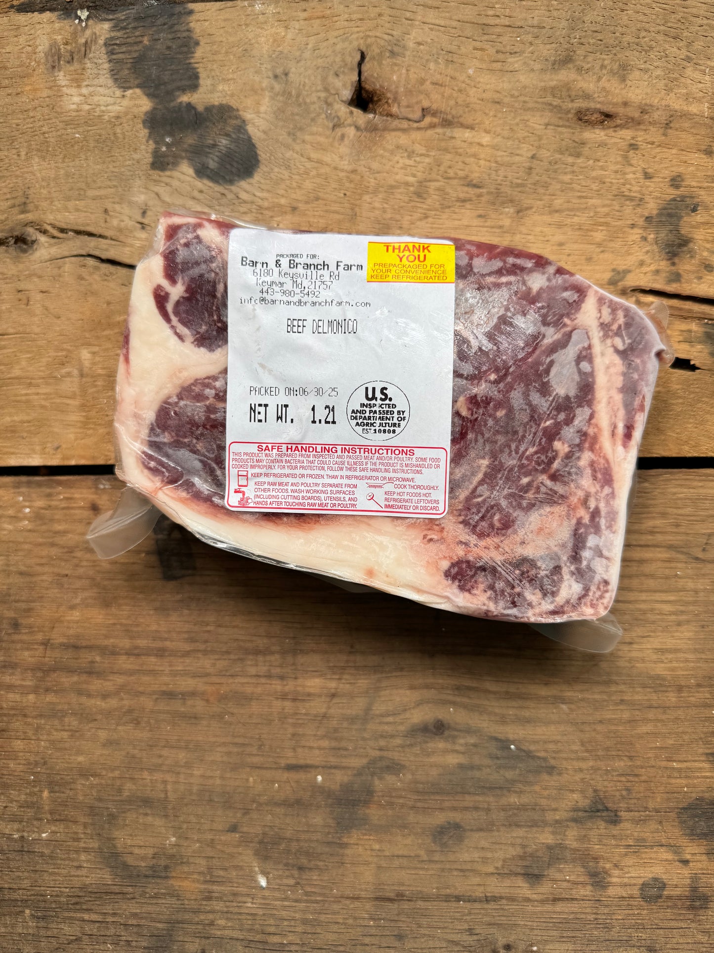 Delmonico Steaks- Thick cut