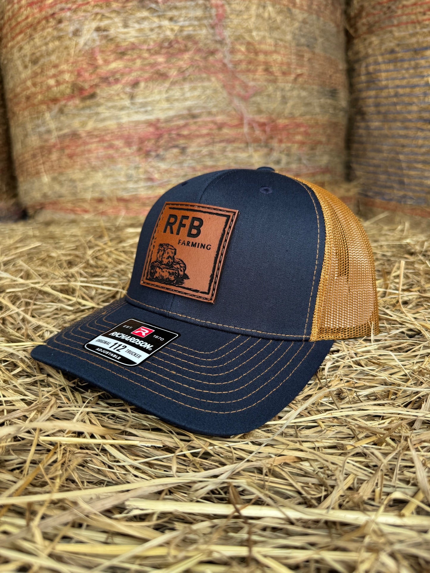 RFB Square Patch- Richardson 112 Trucker Hat